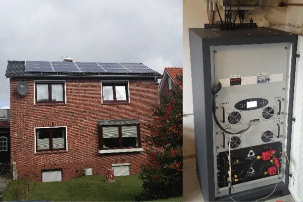 5kWh LiFEPO4 PowerRack storage for House in Borkum island 