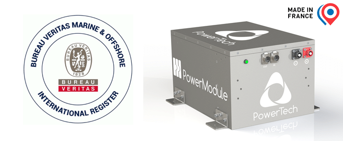 PowerModule certified for marine application