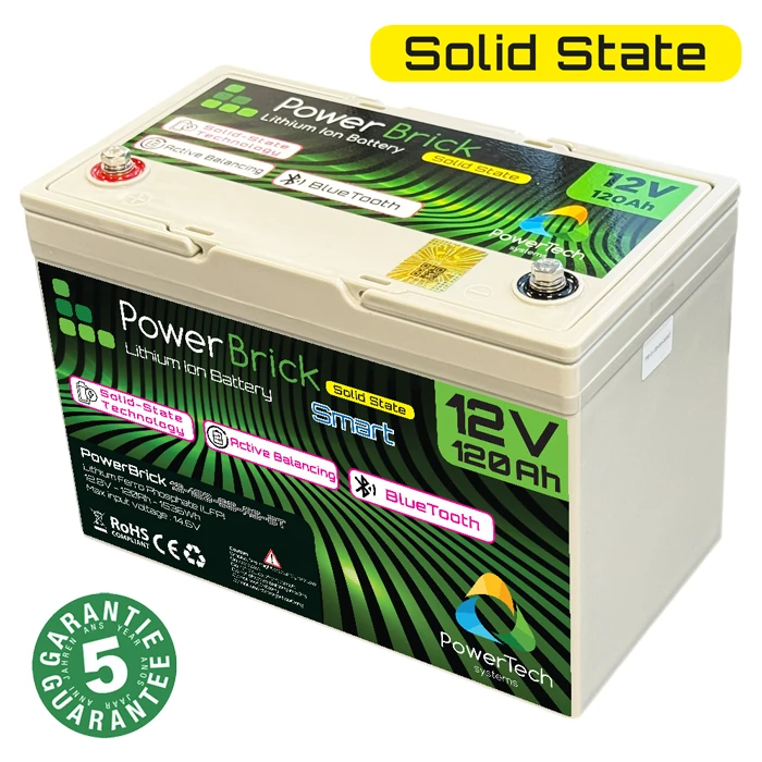 Powerbrick 12V-120Ah-SS-AB-BT