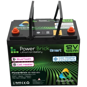 Powerbrick 12V-135Ah-BT-Heater