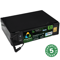 Lithium-ion battery PowerBrick «Blade» 12V-135Ah with thin casing and BlueTooth monitoring