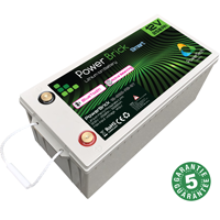 LiFePO4 battery 12V-250Ah, PowerBrick «Smart» with BlueTooth and cells active balancing
