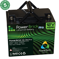 Lithium Ferro Phosphate PowerBrick «Pro» 12V-45Ah